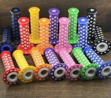 Old School BMX Bike STAR GRIPS