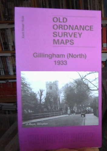 Map gillingham 1933 - of,