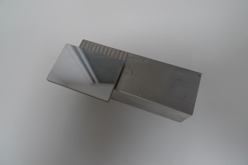 Mirror silver surfaced - silver, science