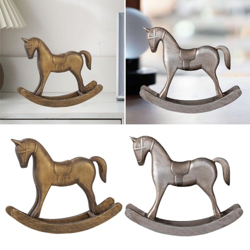 Rocking horse statue ornament - rocking,