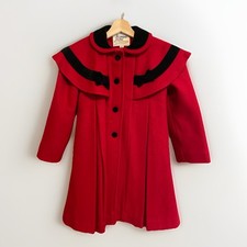 Vintage London Fog Red Wool