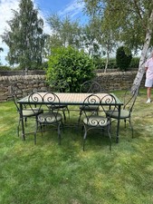 Dining Table and Chairs Set with Small Side Table