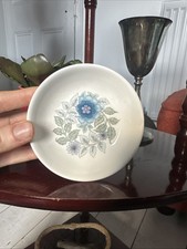 Wedgewood Clementine Pattern Dish Bone China Floral Design Vintage Retro 1960s