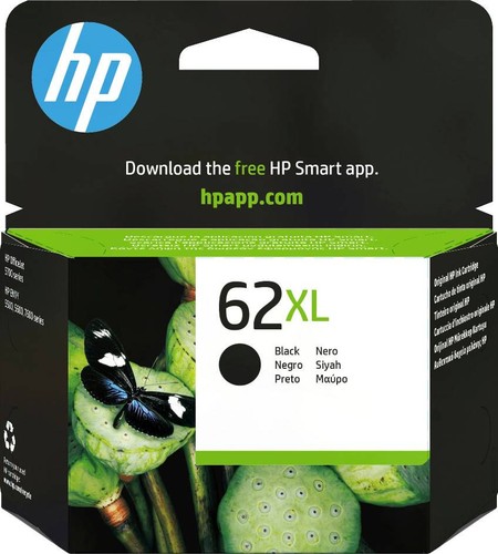 Original 62xl black high - hp,