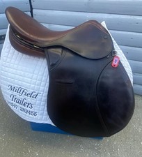 Event Saddle - Crosby Ian Stark English Leather Saddle - 18 Inch 9.5 Inch D To D