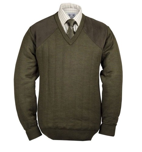 Quiltknit men green classic - green,