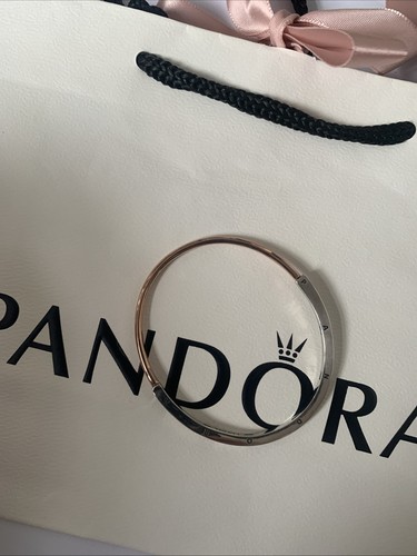 Pandora two tone bangle - pandora,
