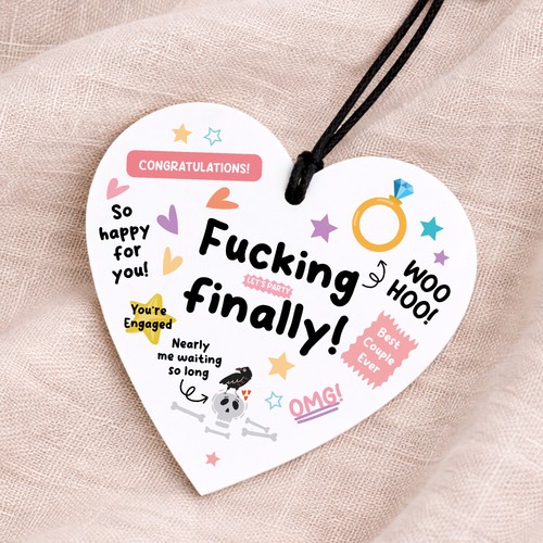 Funny engagement gift for - funny,
