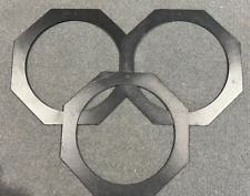 Showtec LED Par 64 Gel Frames 255mm Octagonal Set of 3 Used Theatre Stage Lights