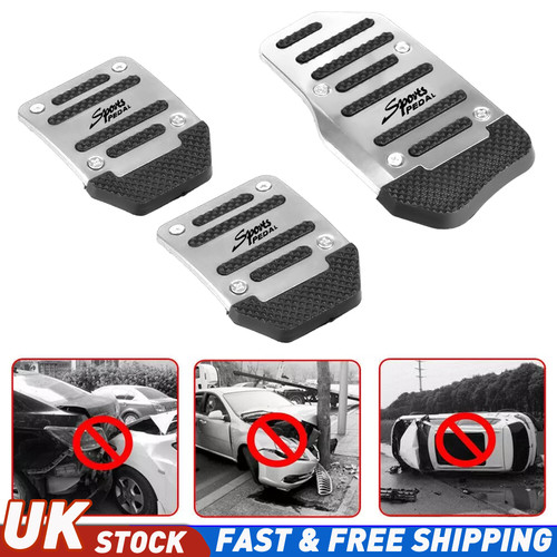 Silver car pedal - silver,