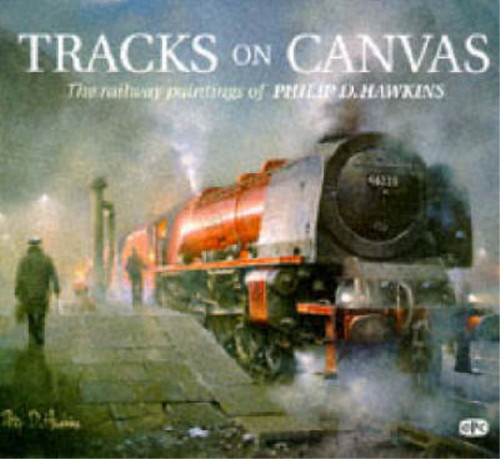 Tracks canvas the railway - canvas:,