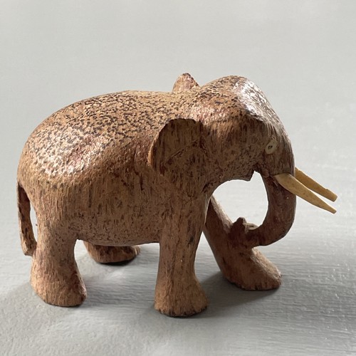 Vintage hand carved - carved, wooden