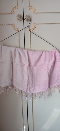Women pink white solid - &,