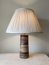 Vintage 1960s/70s Studio Pottery Lamp Base – Ceramic / Stoneware, Martz Style