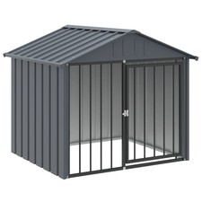 Dog House Kennel with Roof