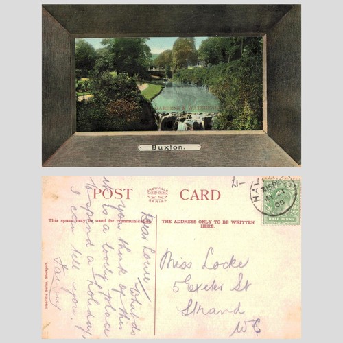 Vintage postcard gardens and - -,