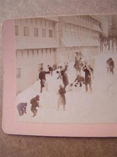 Stereo View Stereoscopic Fun At Noon Time