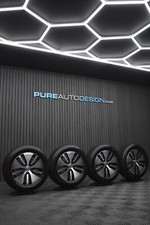 Genuine Volkswagen VW Golf Caddy 16" Alloy Wheel REFURBISHED BLACK DIAMOND CUT