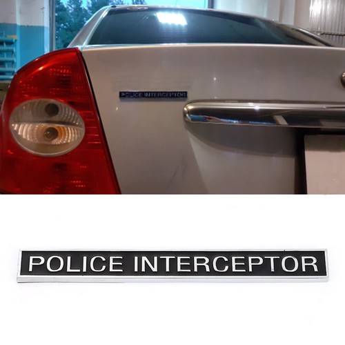 Police interceptor metal - police,