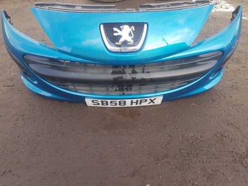 Peugeot 207 front bumper fog - bumper,