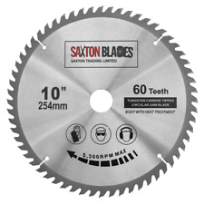 Saxton TCT Circular Saw Blade 254mm x 30B x 60T