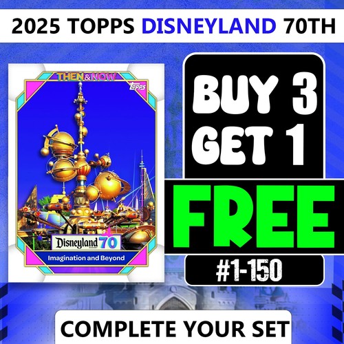 2025 topps disneyland - 2025, 70th