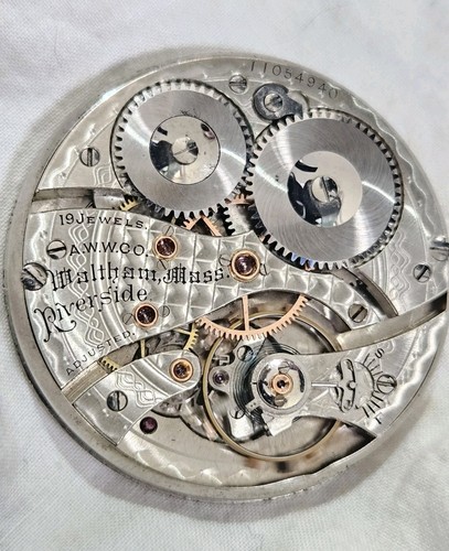 Waltham riversid pocket watch - waltham,