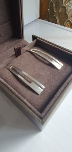 Gucci sterling silver 5cm drop - silver,