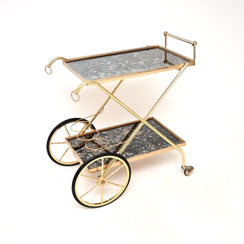 Vintage italian brass drinks - brass,