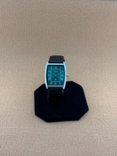 Green dial vintage - green, slim