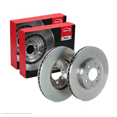 Apec front brake discs for - brake,