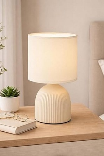 Mini ribbed bedside lamp - mini,
