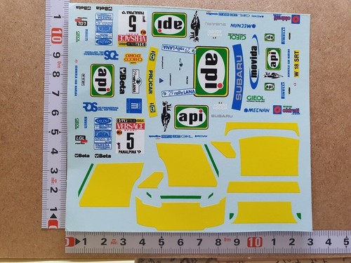 Decals subaru impreza wrc - decals,