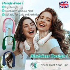 5000mAh Portable Neck Fan