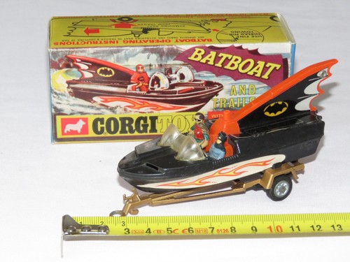 Vintage corgi glastron batboat - vintage,