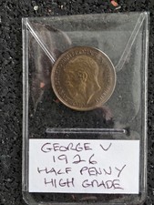 George V, Half Penny 1926