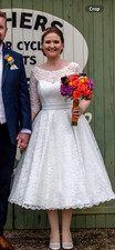 Wedding dress, worn once! Made