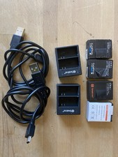 4 x GoPro Hero3/3+ Batteries +