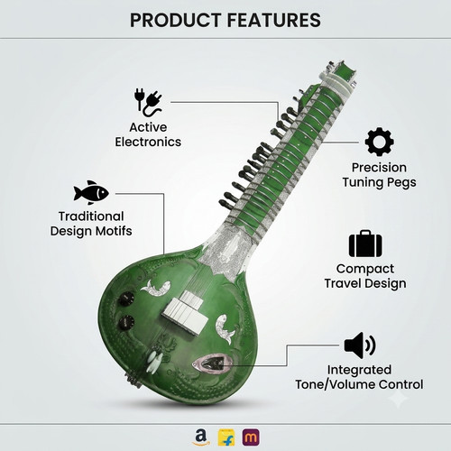 Electric sitar travel indian - |,