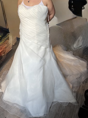 Ivory wedding dress - ivory,