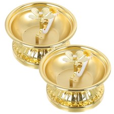  2 Pcs Small Oil Lamp Kerosene