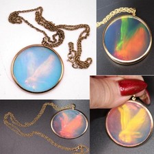 Rare Vintage Glass Holograph