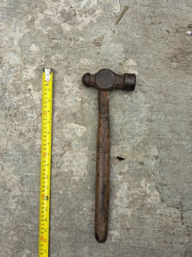 Vintage ball peen hammer - peen,