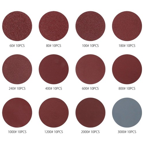 Sanding discs inch pcs - 7,