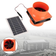 12V Solar Powered Exhaust Fan