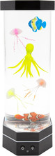 49049 Octopus Bubble Lamp/Relaxing Sea Life Sensory Light / 7 Changing Light Col