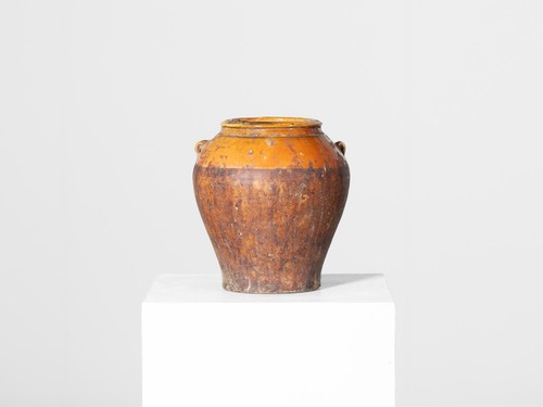 Spanish terracotta olive jar - spanish,