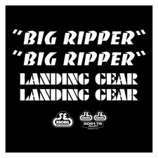 SE Bikes Big Ripper Decal Set