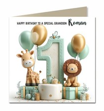 1st Birthday Card for Little