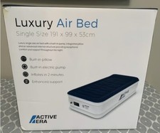 Active Era® Luxury Single Air Bed with Built-In Electric Pump